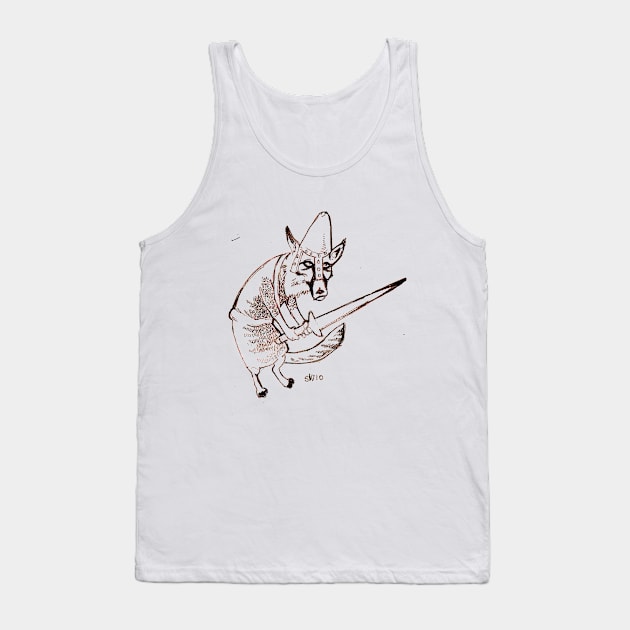 Fox Knight Tank Top by CoolCharacters